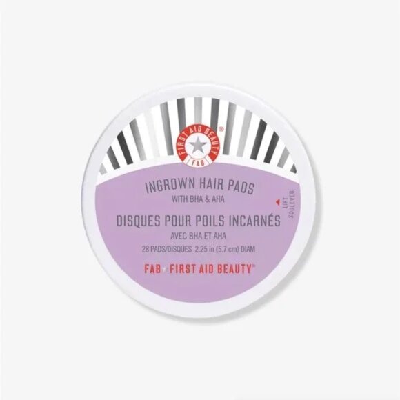 NWT First Aid Beauty Ingrown Hair Pads with BHA & AHA 28ct - Picture 1 of 7